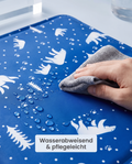 Wasserabweisend und pflegeleicht – Kühlmatte einfach abwischbar